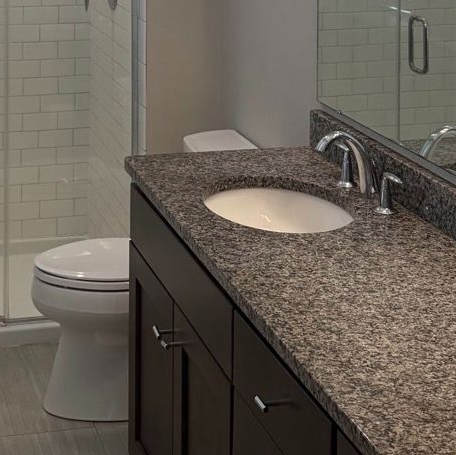 Short term rental bathroom