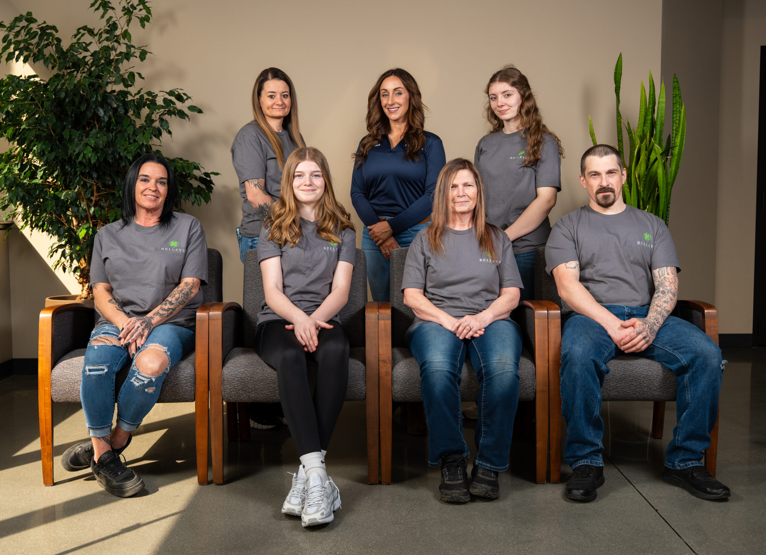 Kelley's Cleaning team